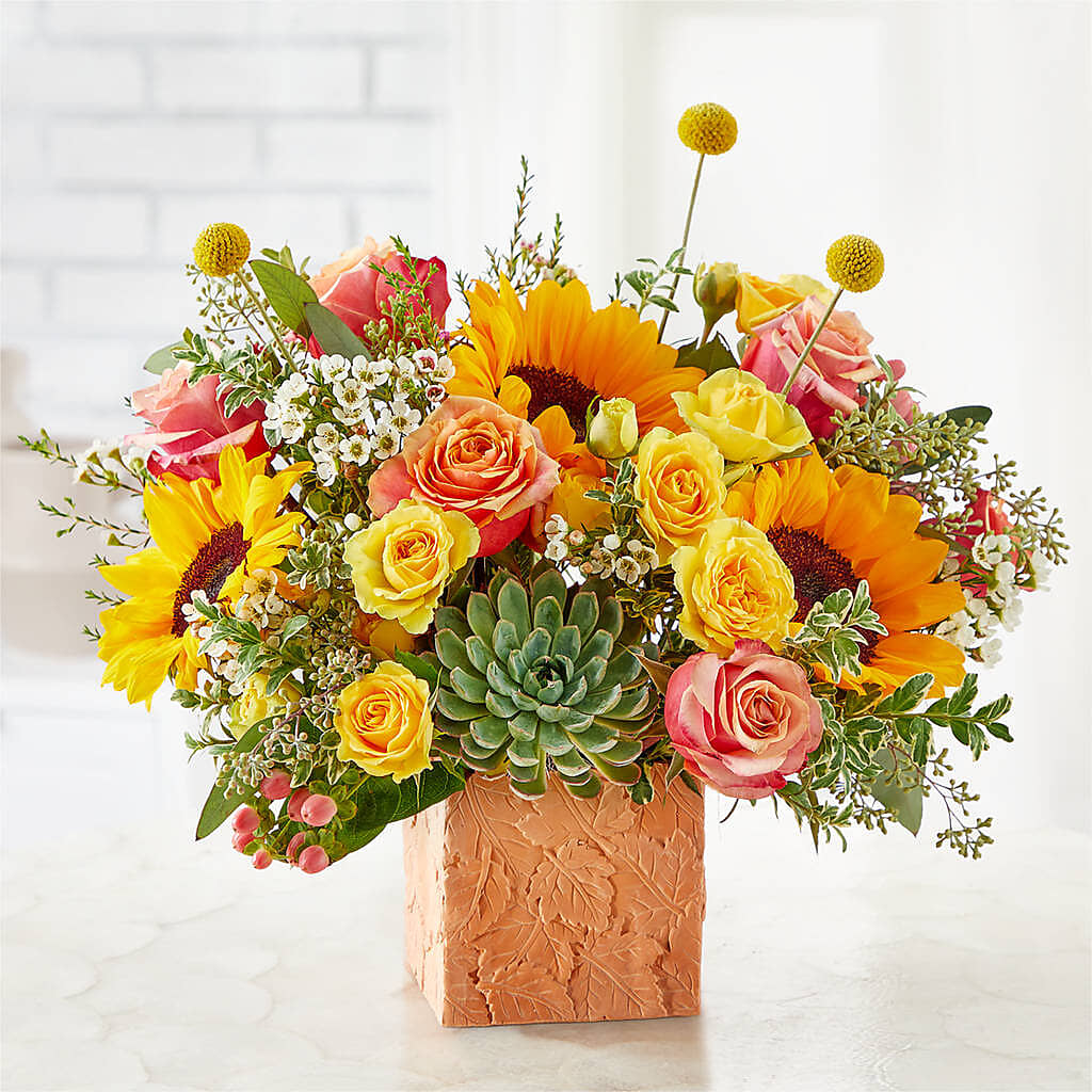 Sunflower Season Bouquet –  Maes Flower Shop, Ville Platte LA