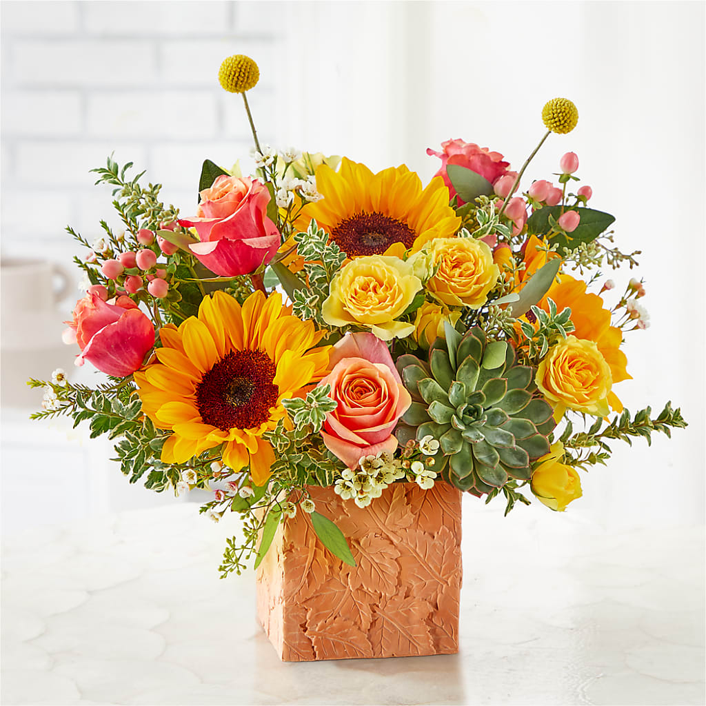 Sunflower Season Bouquet –  Maes Flower Shop, Ville Platte LA