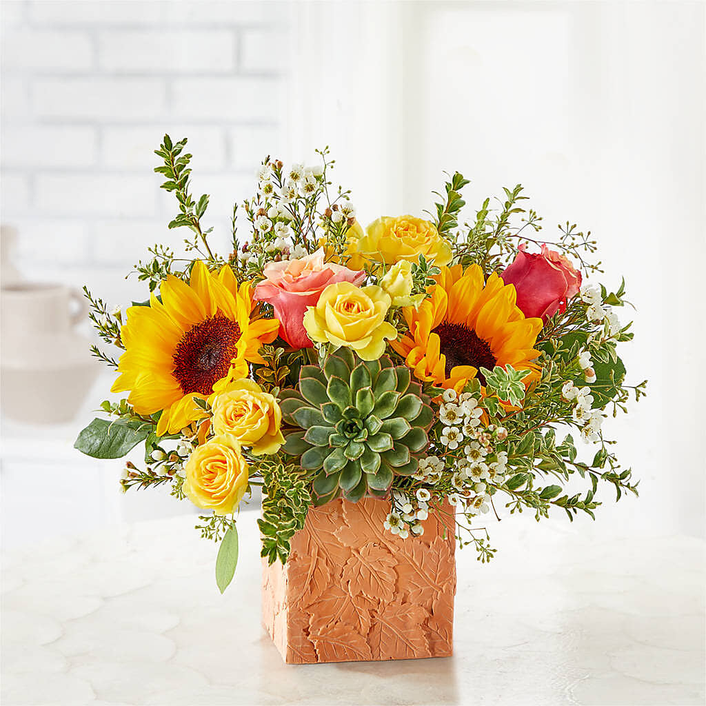 Sunflower Season Bouquet –  Maes Flower Shop, Ville Platte LA