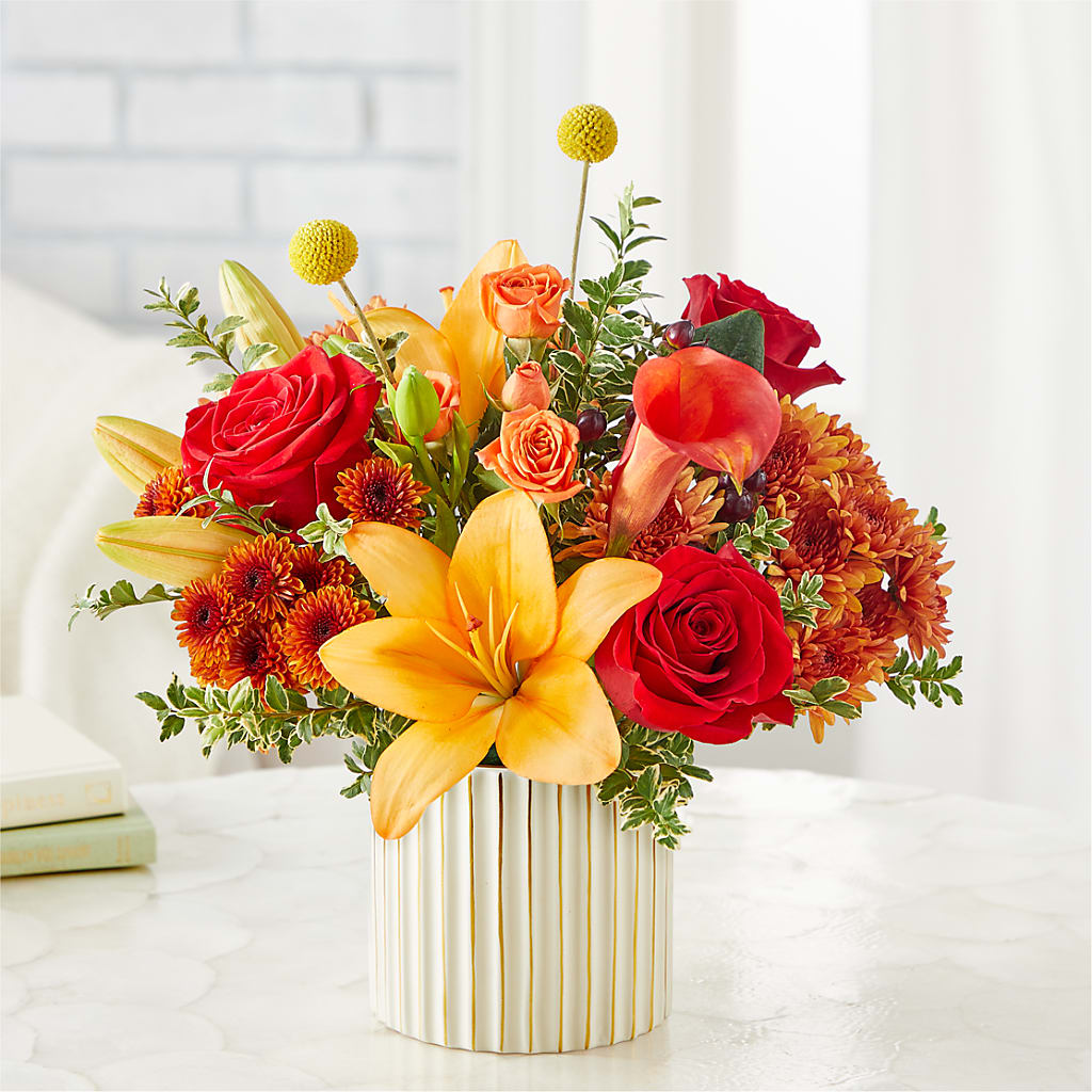 Scarlet Skies Bouquet –  Maes Flower Shop, Ville Platte LA