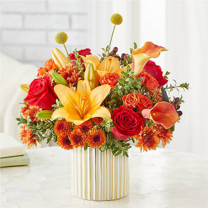 Scarlet Skies Bouquet –  Maes Flower Shop, Ville Platte LA