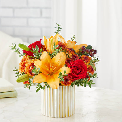 Scarlet Skies Bouquet –  Maes Flower Shop, Ville Platte LA