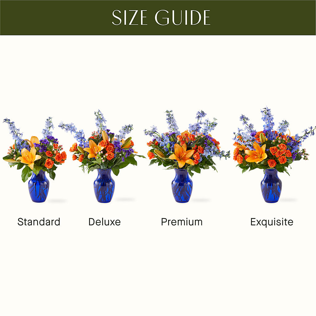 Radiant Citrus Bouquet –  Maes Flower Shop, Ville Platte LA