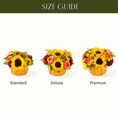 Golden Gourd Pumpkin Bouquet –  Maes Flower Shop, Ville Platte LA