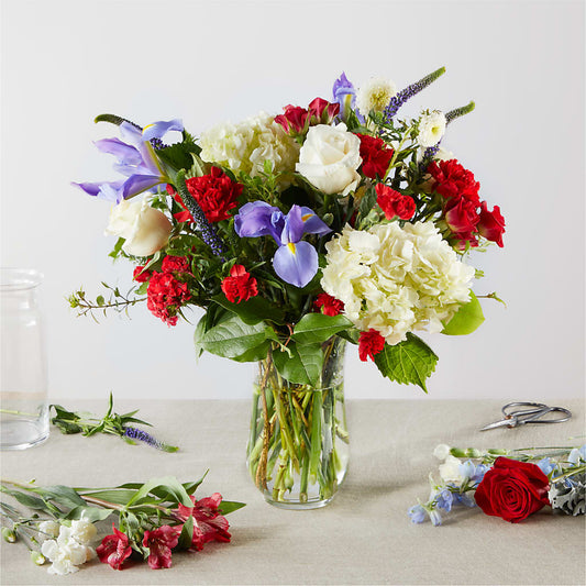 Star Spangled - A Florist Original –  Maes Flower Shop, Ville Platte LA