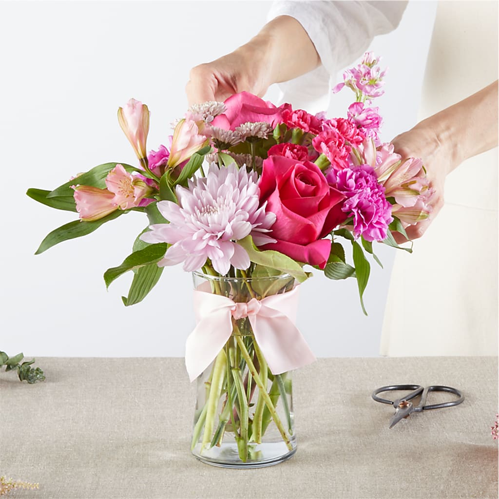 Pink Ribbon - A Florist Original –  Maes Flower Shop, Ville Platte LA