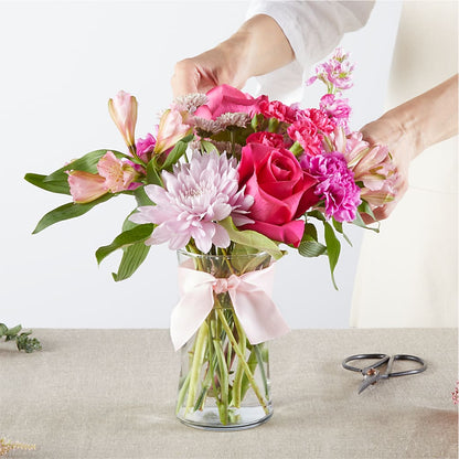 Pink Ribbon - A Florist Original –  Maes Flower Shop, Ville Platte LA