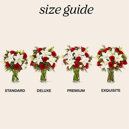 Sparkling Snowflakes Bouquet –  Maes Flower Shop, Ville Platte LA