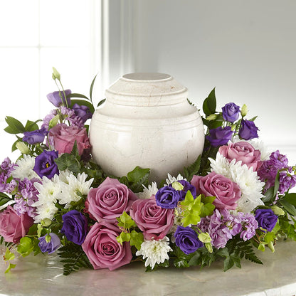 Blooming Sympathy Cremation Adornment –  Maes Flower Shop, Ville Platte LA