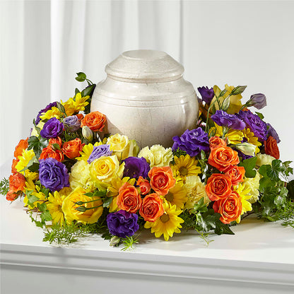 Blossoms of Remembrance Cremation Adornment –  Maes Flower Shop, Ville Platte LA