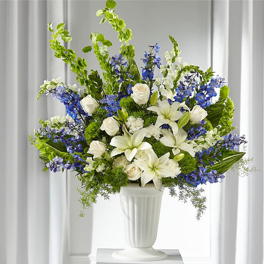 Heartfelt Hope Arrangement –  Maes Flower Shop, Ville Platte LA