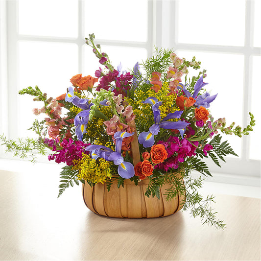 Garden of Life Basket –  Maes Flower Shop, Ville Platte LA