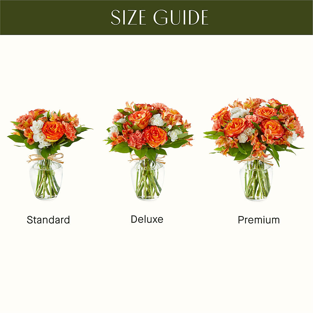 Apricot Glow Bouquet –  Maes Flower Shop, Ville Platte LA