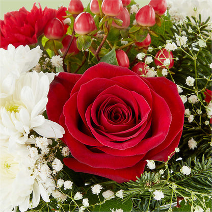 Chance of Flurries Bouquet –  Maes Flower Shop, Ville Platte LA
