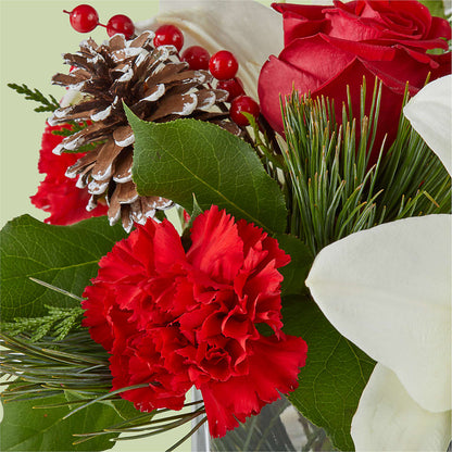 Glistening Icicles Bouquet –  Maes Flower Shop, Ville Platte LA