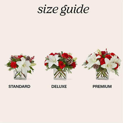 Glistening Icicles Bouquet –  Maes Flower Shop, Ville Platte LA