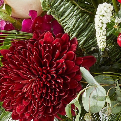 Cranberry Fizz Bouquet –  Maes Flower Shop, Ville Platte LA