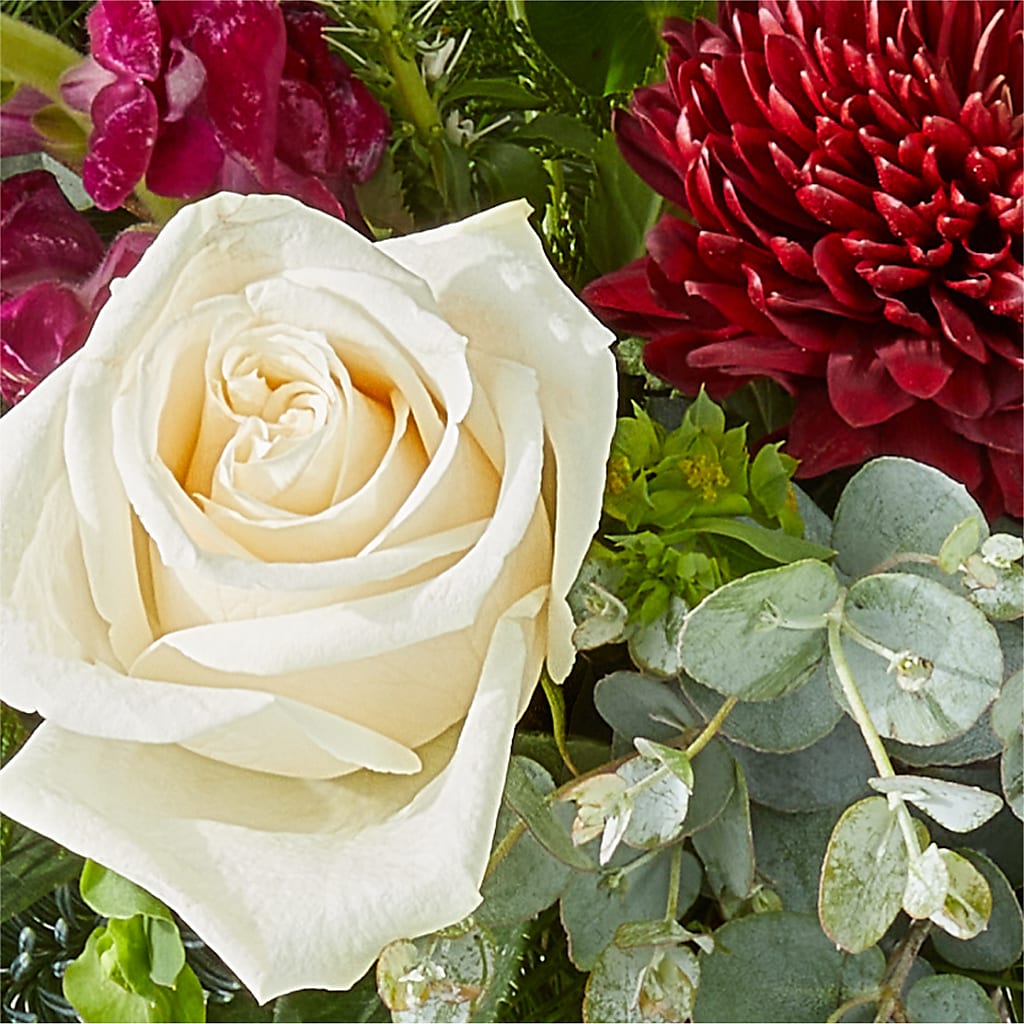 Cranberry Fizz Bouquet –  Maes Flower Shop, Ville Platte LA