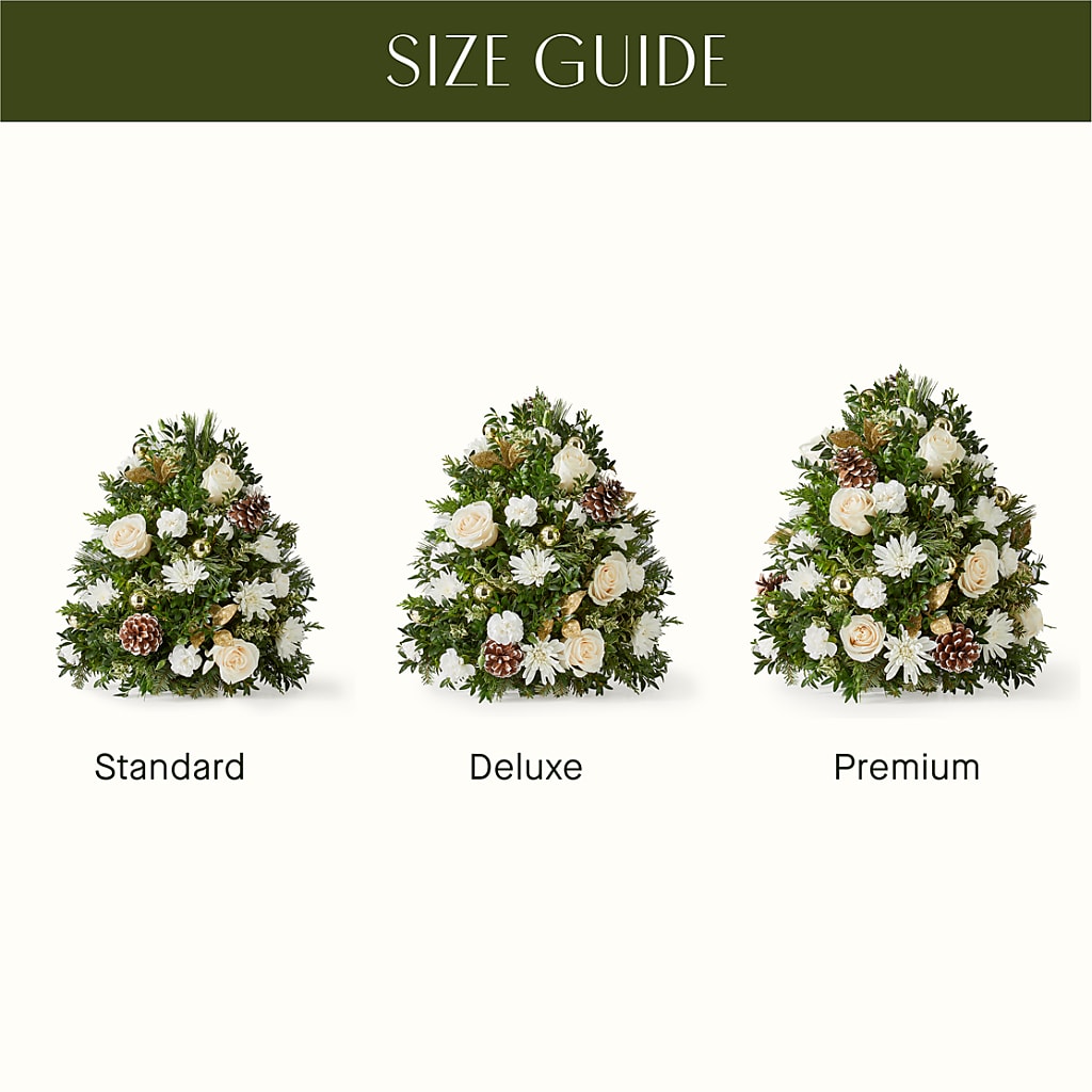 Snowed In Tree –  Maes Flower Shop, Ville Platte LA