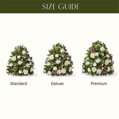Snowed In Tree –  Maes Flower Shop, Ville Platte LA
