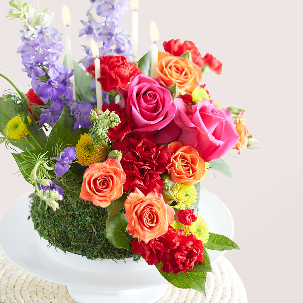 Best Year Yet Floral Cake –  Maes Flower Shop, Ville Platte LA