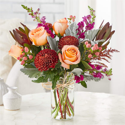 Moody Hues Bouquet –  Maes Flower Shop, Ville Platte LA