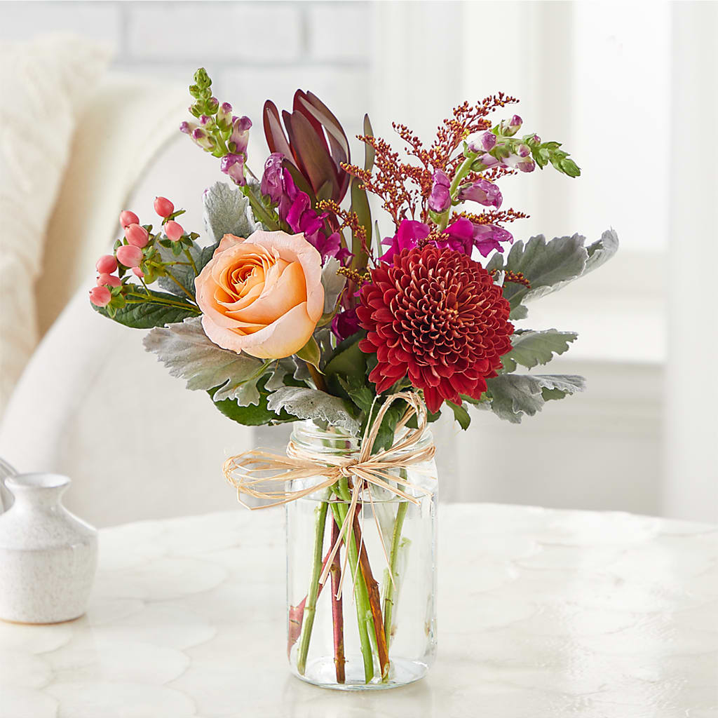 Moody Hues Bouquet –  Maes Flower Shop, Ville Platte LA
