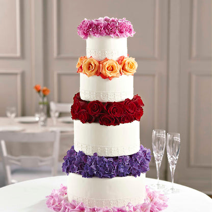 Infinite Love Cake Décor –  Maes Flower Shop, Ville Platte LA