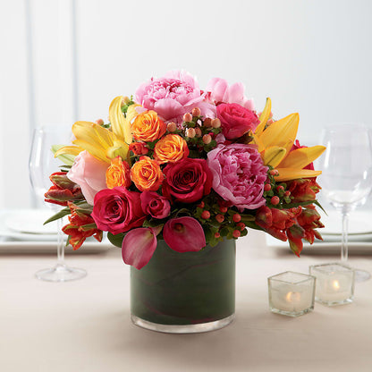 Color Mix Arrangement –  Maes Flower Shop, Ville Platte LA