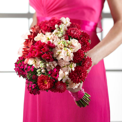 Pink Effervescence Bouquet –  Maes Flower Shop, Ville Platte LA