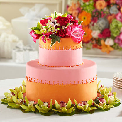 Sweet Citrus Cake Decor –  Maes Flower Shop, Ville Platte LA