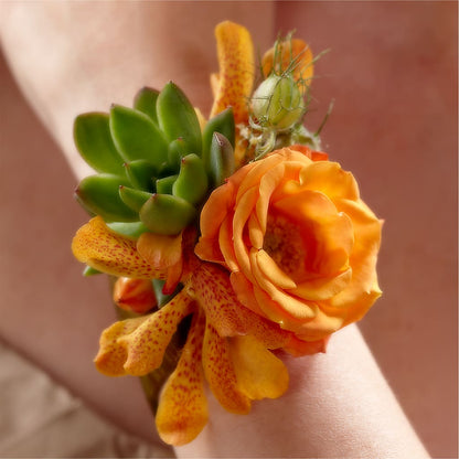 Irresistible Love Wrist Corsage –  Maes Flower Shop, Ville Platte LA