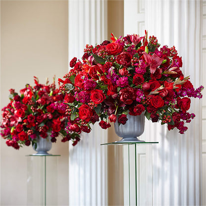 Love & Honor Arrangement –  Maes Flower Shop, Ville Platte LA