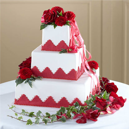 Forever Happiness Cake Decor –  Maes Flower Shop, Ville Platte LA