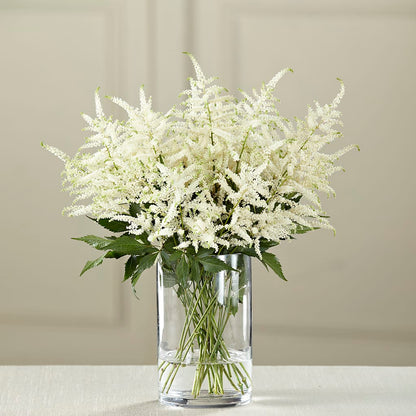 White Astilbe Bouquet –  Maes Flower Shop, Ville Platte LA