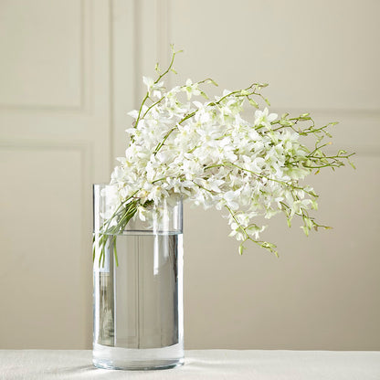 White Dendrobium Bouquet –  Maes Flower Shop, Ville Platte LA
